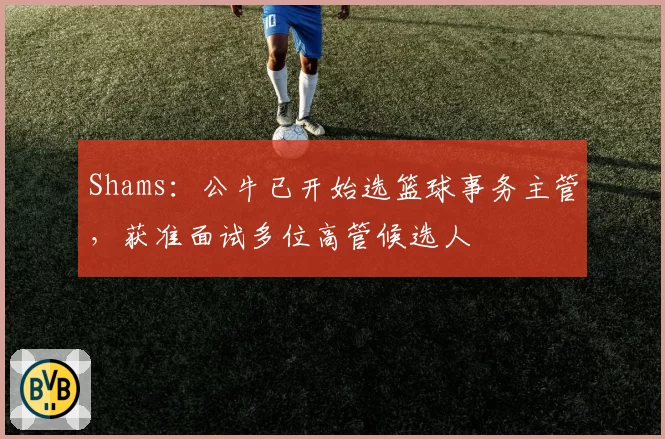 Shams：公牛已开始选篮球事务主管，获准面试多位高管候选人